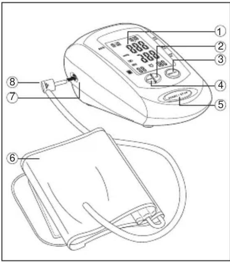 TOPCOM BPM ARM 3301 - Knoppen - 1