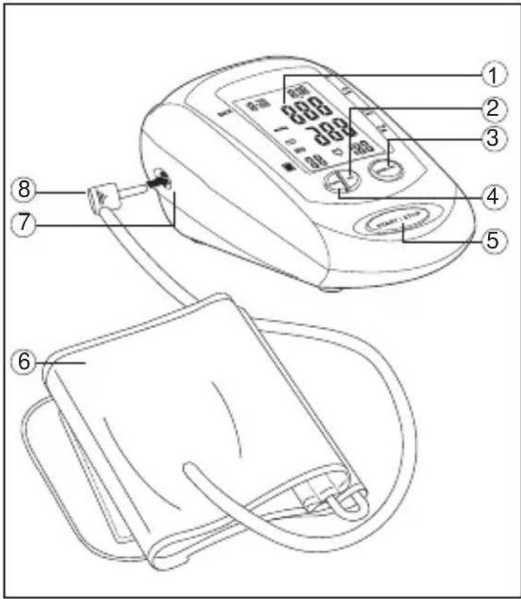 TOPCOM BPM ARM 3301 - T a s t e r - 1