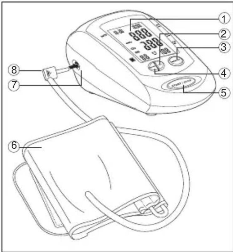 TOPCOM BPM ARM 3301 - T a s t e n - 1