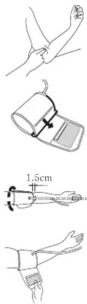 TOPCOM BPM ARM 3301 - De armband aanbrengen - 1
