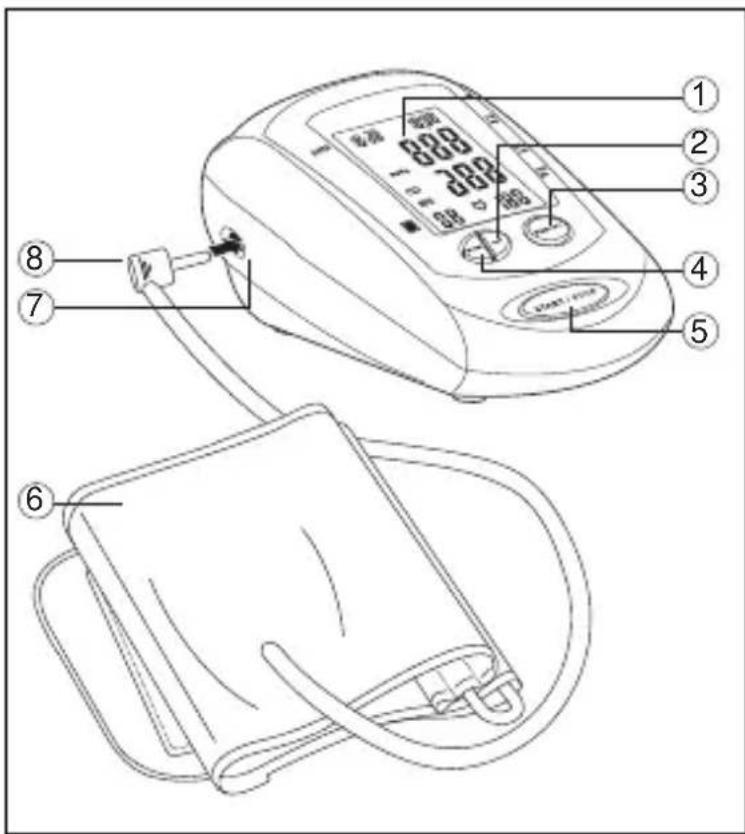 TOPCOM BPM ARM 3301 - Knapper - 1