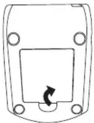 TOPCOM BPM ARM 3301 - Einlegen der Batterien - 1