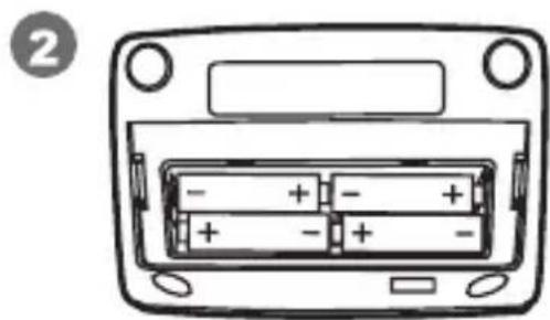 TOPCOM BPM ARM 6331 - Battery installation - 2