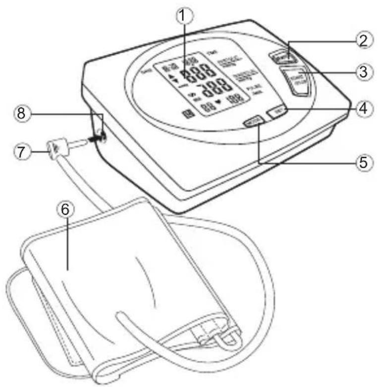 TOPCOM BPM ARM 6331 - T a s t e n - 1