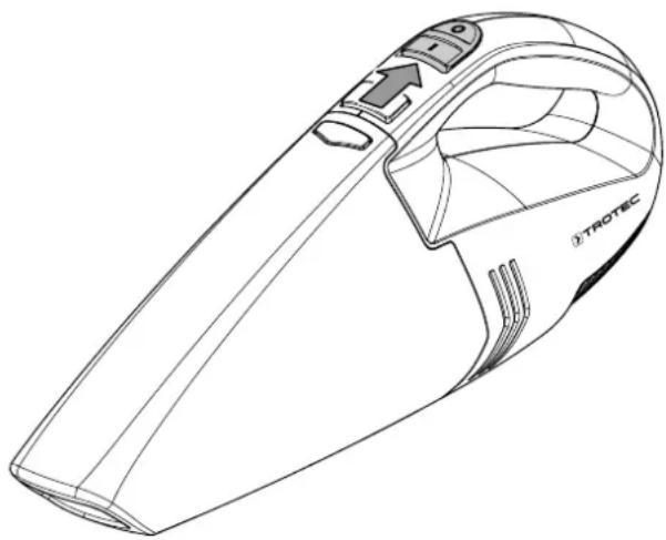 TROTEC VC 10 E - Arrêt de l'appareil - 1