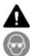 TROTEC PRCS 10850 - Avertissement relatif aux objets pointus - 1