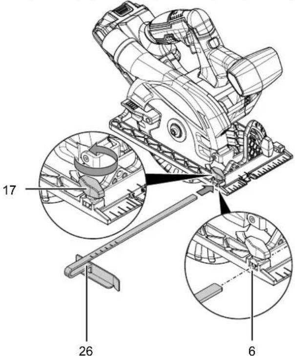 TROTEC PCSS 1020V - Montage et réglage du guide parallèle - 1