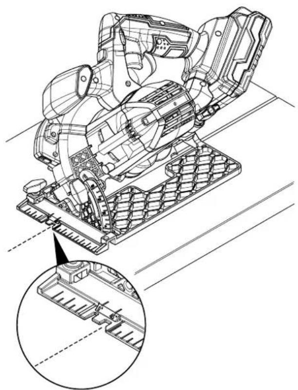 TROTEC PCSS 1020V - Réglage de l'angle de coupe - 3