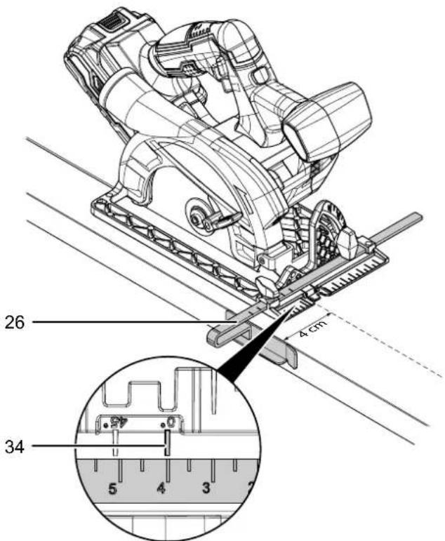 TROTEC PCSS 1020V - Montage et réglage du guide parallèle - 2
