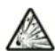 TROTEC PBSS 10600 - Avertissement relatif aux matieres explosives - 1