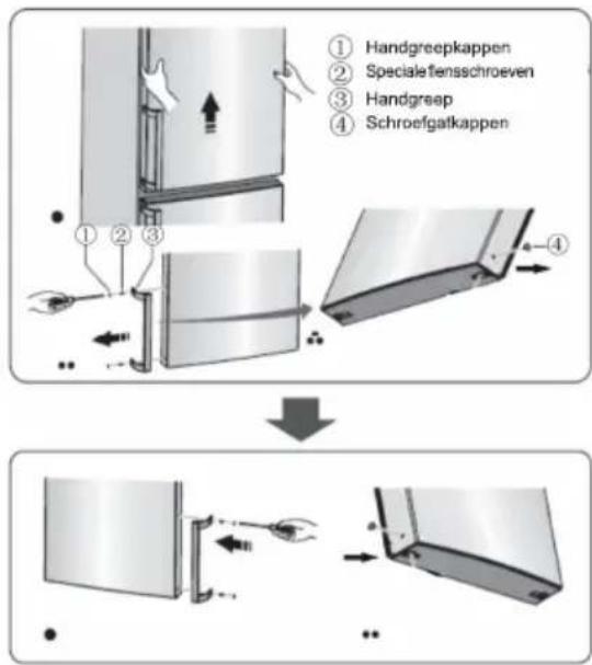 HISENSE RB400N4FC2 - De deur omdraaien - 21