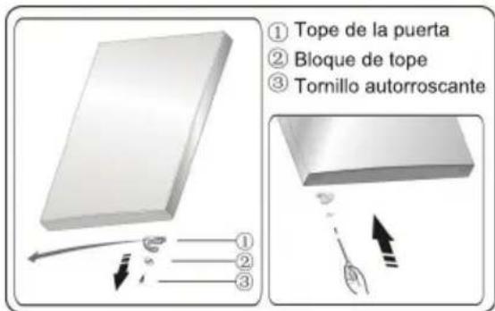 HISENSE RB400N4FC2 - Invertir la puerta - 10