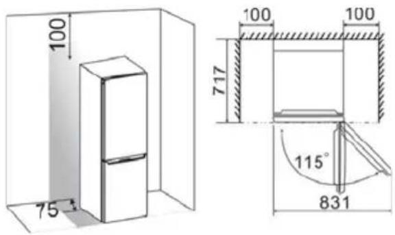 HISENSE RB400N4FC2 - Ventilatie van het apparaat - 2
