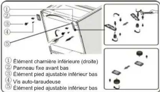 HISENSE RB400N4FC2 - Inversion de la porte - 18