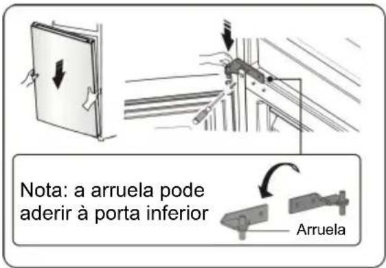 HISENSE RB400N4FC2 - Inversão da porta - 21