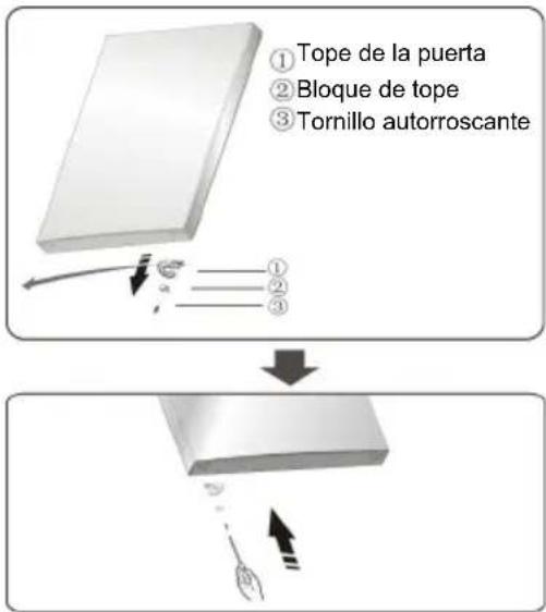 HISENSE RB400N4FC2 - Invertir la puerta - 12