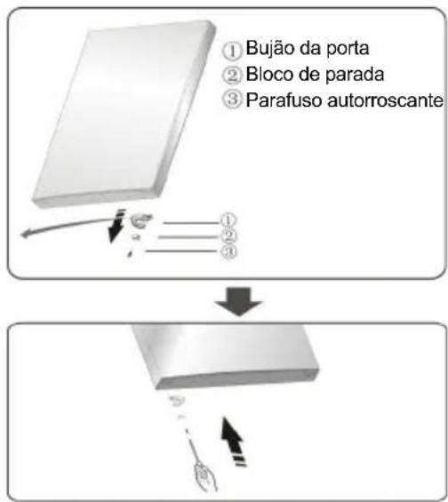 HISENSE RB400N4FC2 - Inversão da porta - 17