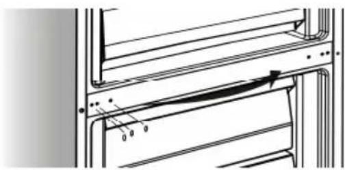 HISENSE RB400N4FC2 - Inversion de la porte - 17