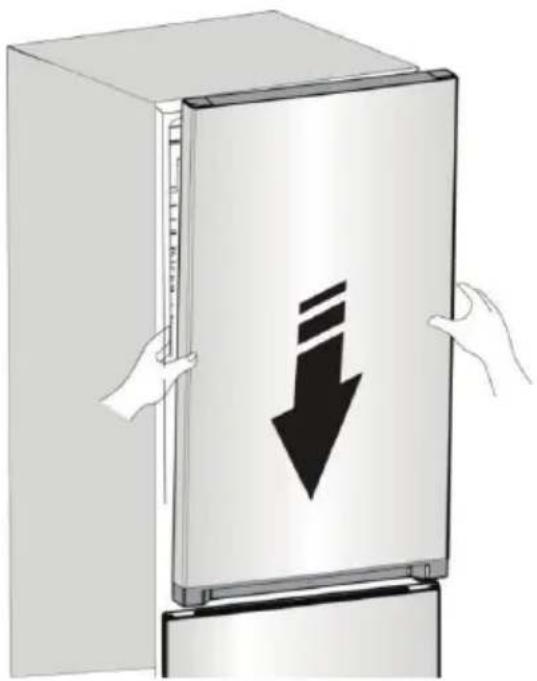HISENSE RB400N4FC2 - Invertir la puerta - 17