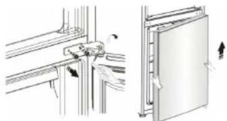 HISENSE RB400N4FC2 - Invertir la puerta - 11