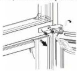 HISENSE RB400N4FC2 - Inversion de la porte - 13