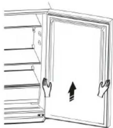 HISENSE RB400N4FC2 - Invertir la puerta - 6