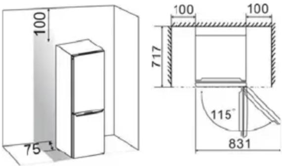 HISENSE RB400N4FC2 - Ventilação do aparelho - 2