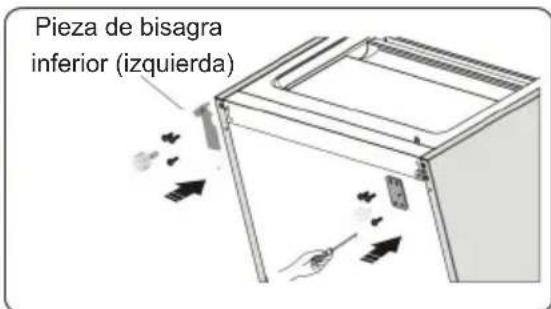 HISENSE RB400N4FC2 - Invertir la puerta - 15