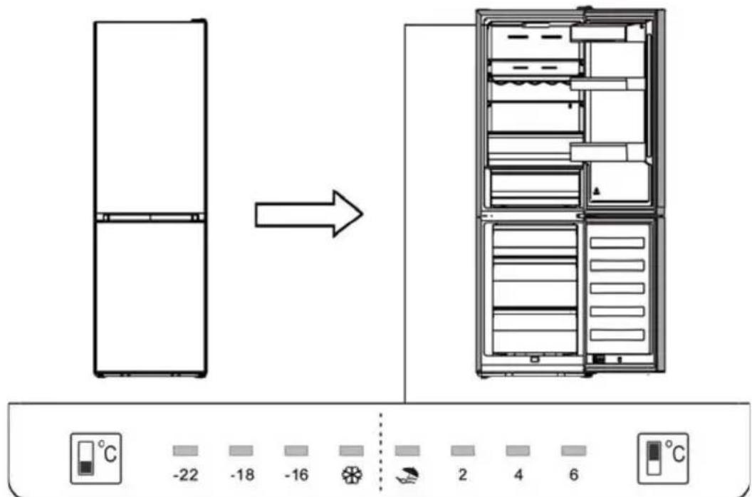 HISENSE RB400N4FC2 - Panneau d'affichage intérieur - 1