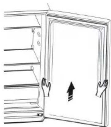 HISENSE RB400N4FC2 - Inversion de la porte - 6