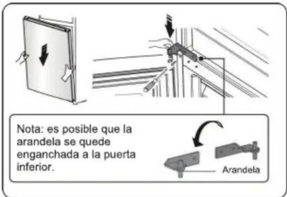 HISENSE RB400N4FC2 - Invertir la puerta - 16