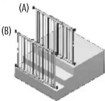 Reer SGate - Installation on stairs - 1