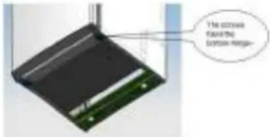 ZEROWATT EZMDDS 5142W - INVERSIÓN DE LA DIRECCIÓN DE APERTURA DE LA PUERTA - 6