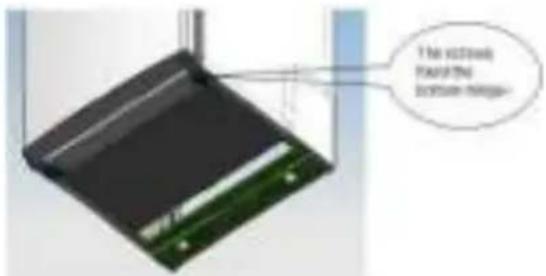 ZEROWATT EZMDDS 5142W - INVERSIONE DEL SENSO DI APERTURA DELLA PORTA FRIGO - 6