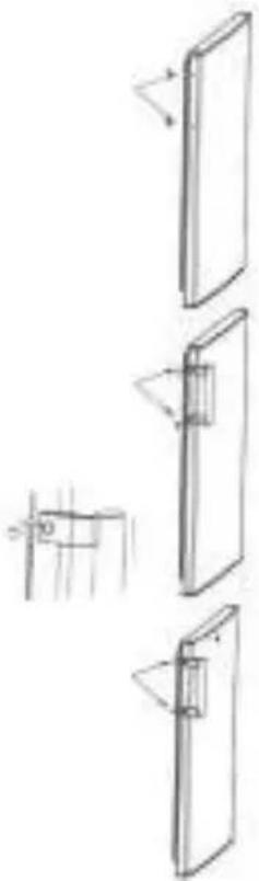 ZEROWATT EZMDDS 5142W - INSTALLAZIONE DELLA MANIGLIA (opzionale) - 1