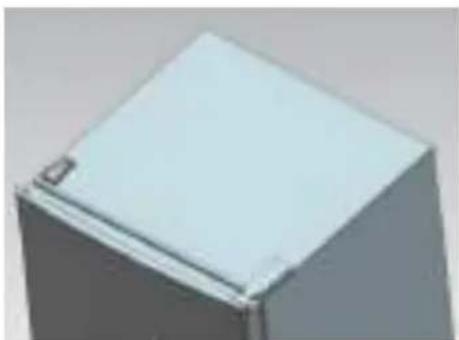 ZEROWATT EZMDDS 5142W - INVERTER O SENTIDO DE ABERTURA DA PORTA - 1