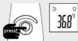 Reer SoftTemp 3in1 - Measured value memory - 1