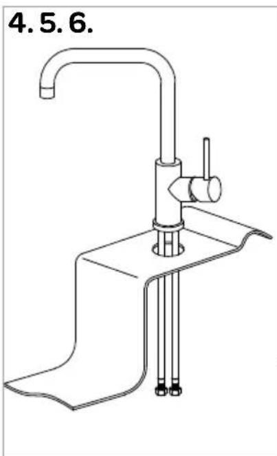 INVENTUM IMK500RVS - installation of the mixer tap - 4