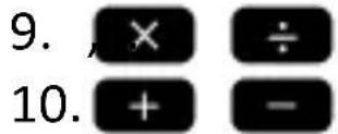 Milan 159110CPBL - Precedence Order of the Operations - 1