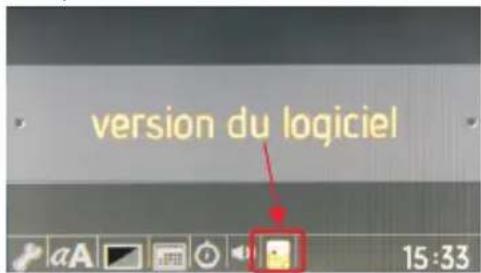 VALBERG VAL FMI 65C VXVT - Dans le menu version logicielle ; - 1