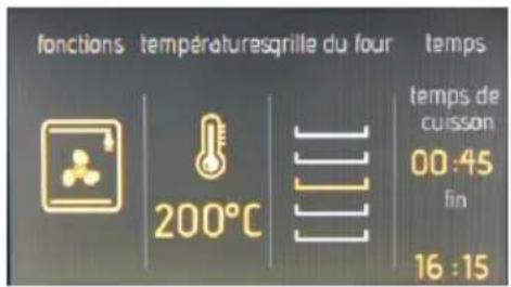 VALBERG VAL FMI 65C VXVT - Sur l'écran d'information ; - 1