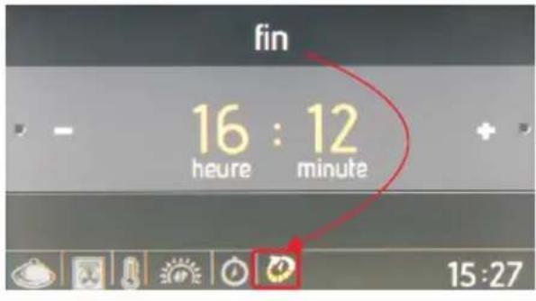 VALBERG VAL FMI 65C VXVT - Heure de fin de cuisson ; - 1