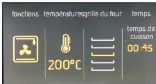 VALBERG VAL FMI 65C VXVT - Sur l'écran d'information ; - 1