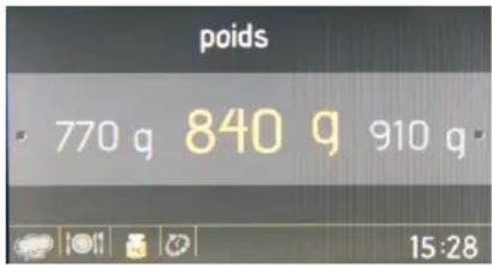 VALBERG VAL FMI 65C VXVT - Poids des aliments ; - 1