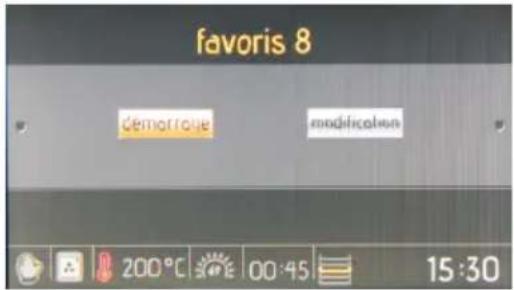 VALBERG VAL FMI 65C VXVT - Sur l'écran Exécuter/Modifier - 1