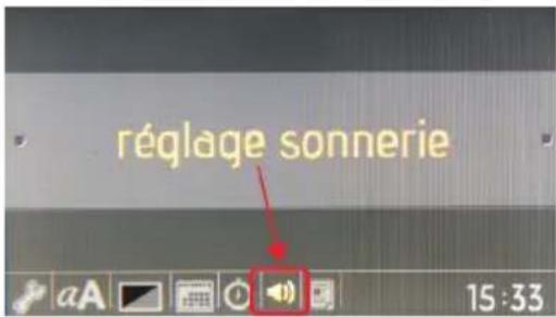VALBERG VAL FMI 65C VXVT - Dans le menu sonnerie ; - 1
