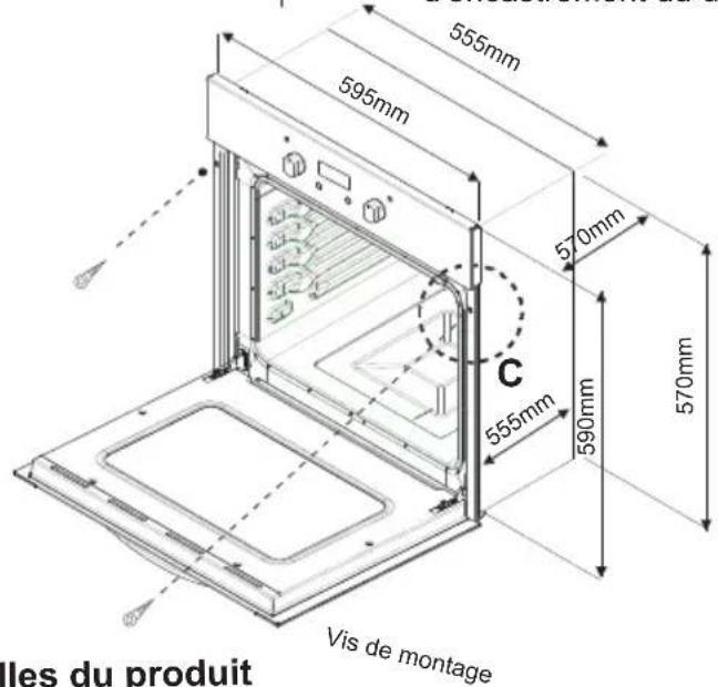 VALBERG FMVA56N MK2 - INSTALLATION DU FOUR ENCASTRABLE - 3
