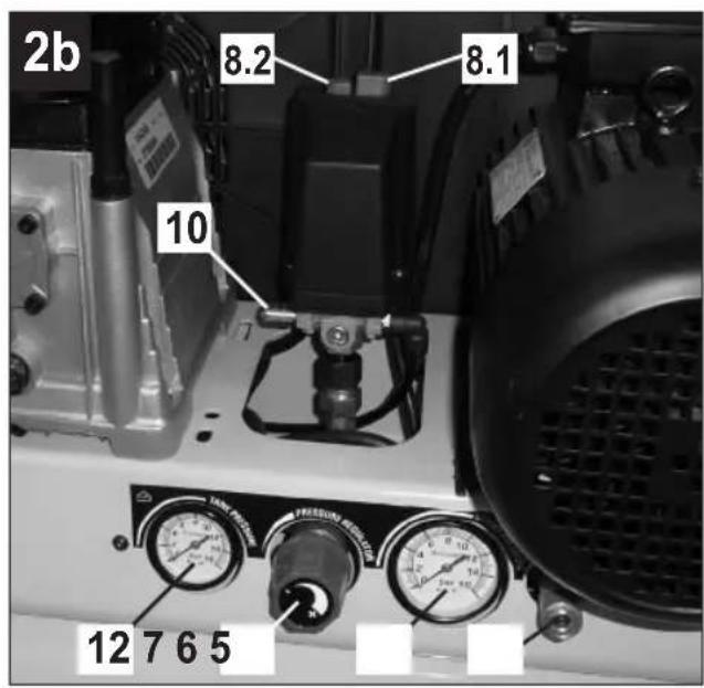 STANLEY B 4801050 T2 - Belt Driven Compressor - 13