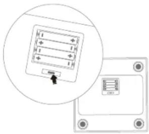 THOMSON IF1944B - Installation des piles (non fournies) - 2