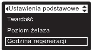 Ecowater eVOLUTION Compact 100 - USTAWIENIE CZASU ROZPOCZECIA REGENERACJI - 2